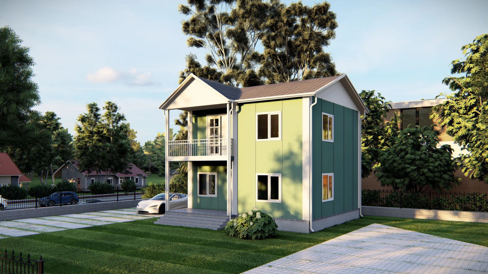 Prefabrik – 100m² (2 Katlı)